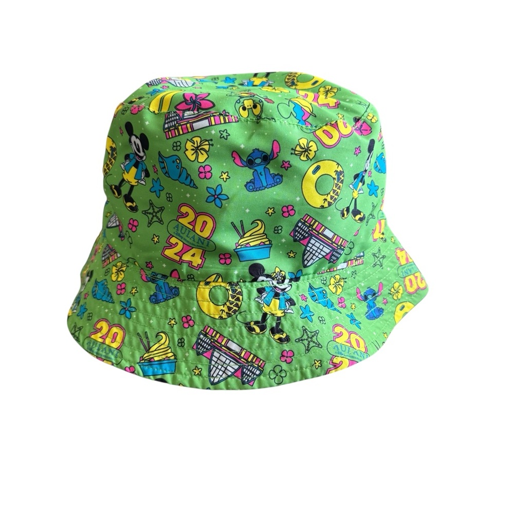 NWT Disney Aulani 2024 Reversible Bucket Hat